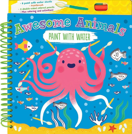 Awesome Animals Paint with Water (Creativity Corner) cover image
