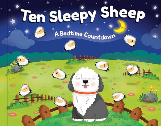 Ten Sleepy Sheep: A Bedtime Countdown cover image