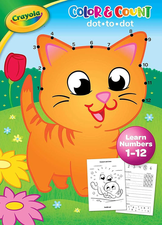 Crayola: Color & Count: Learn Numbers 1-12 cover image