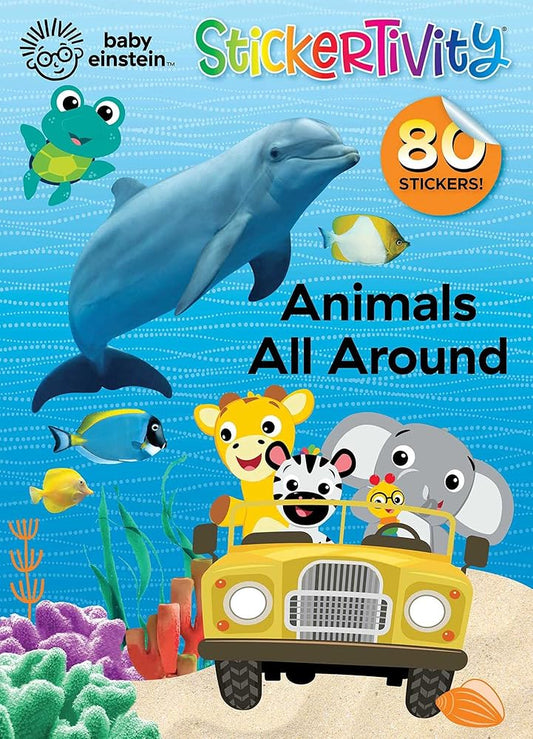 Baby Einstein: Animals All Around: Stickertivity cover image