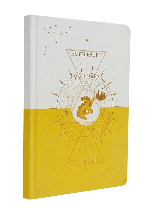 Harry Potter: Hufflepuff Constellation Hardcover Ruled Journal (Harry Potter: Constellation) cover image