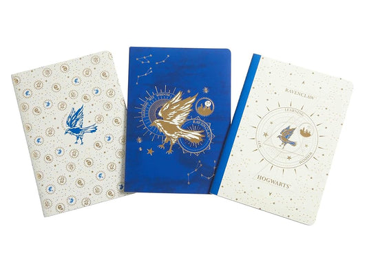 Harry Potter: Ravenclaw Constellation Sewn Notebook Collection (Set of 3) (Harry Potter: Constellation) cover image