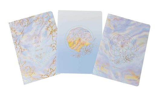 Meditation Sewn Notebook Collection (Set of 3) (Inner World) cover image