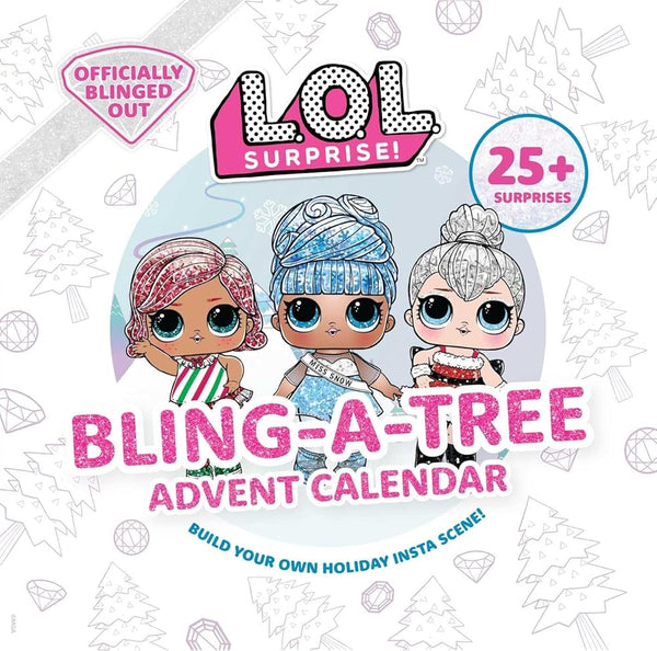 L.O.L. Surprise! Bling-A-Tree Advent Calendar: (LOL Surprise, Trim a Tree, Craft Kit, 25+ Surprises, L.O.L. For Girls Aged 6+) cover image