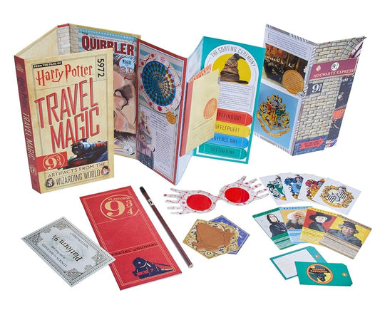 Harry Potter: Travel Magic: Platform 9 3/4: Artifacts from the Wizarding World (Harry Potter Gifts) (Harry Potter Artifacts) cover image