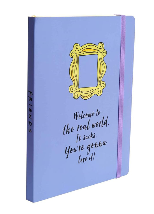 Friends: Yellow Frame Softcover Notebook cover image