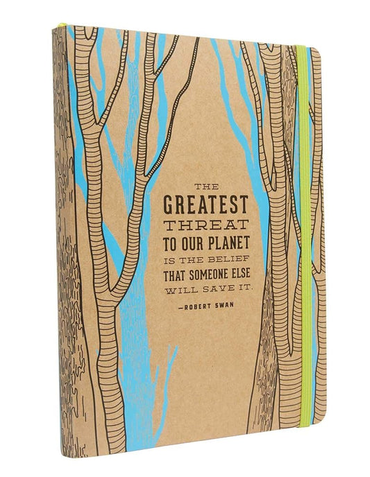 Conservation Softcover Notebook: Notebook With Quotes, Hiking Journal, Camping Journal cover image