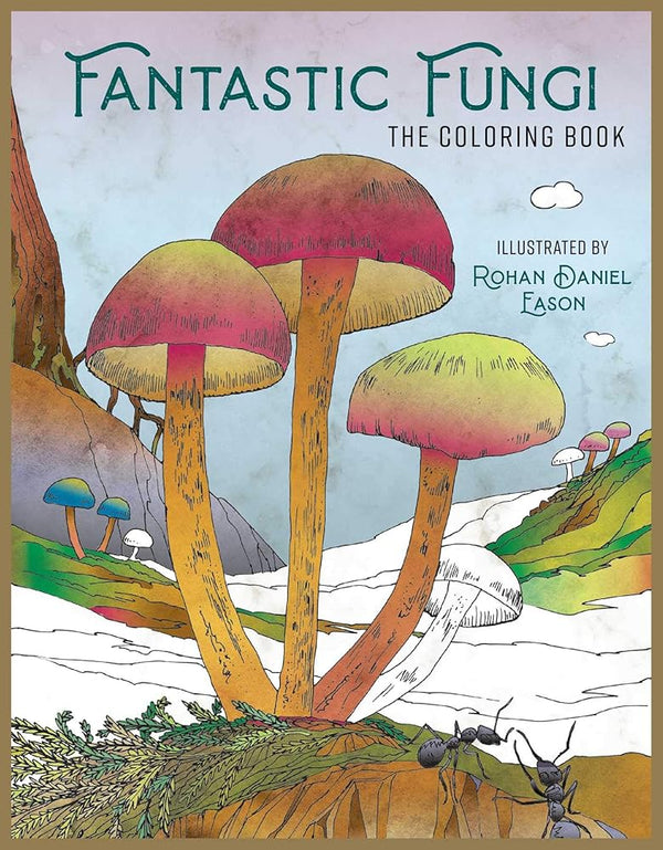 Fantastic Fungi: The Coloring Book cover image
