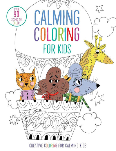 Calming Coloring for Kids: (Mindful Coloring Books) (iSeek) cover image