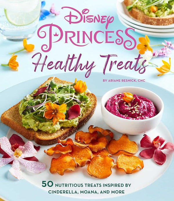 Disney Princess: Healthy Treats Cookbook (Kids Cookbook, Gifts for Disney Fans) cover image