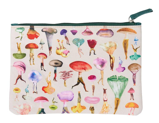 Art of Nature: Fungi Accessory Pouch: (Gifts for Mushroom Enthusiasts and Nature Lovers, Cute Stationery, Back to School Supplies) (Fantastic Fungi) cover image