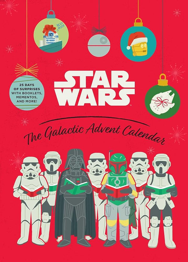 Star Wars: The Galactic Advent Calendar: 25 Days of Surprises With Booklets, Trinkets, and More! (Official Star Wars 2021 Advent Calendar, Countdown to Christmas) cover image