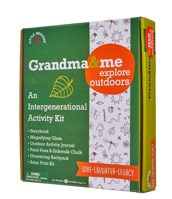 Grandma and Me: Explore Outdoors Activity Kit: (Gifts for Grandkids, Kids Activity Kits, Outdoor Activities for Kids) cover image