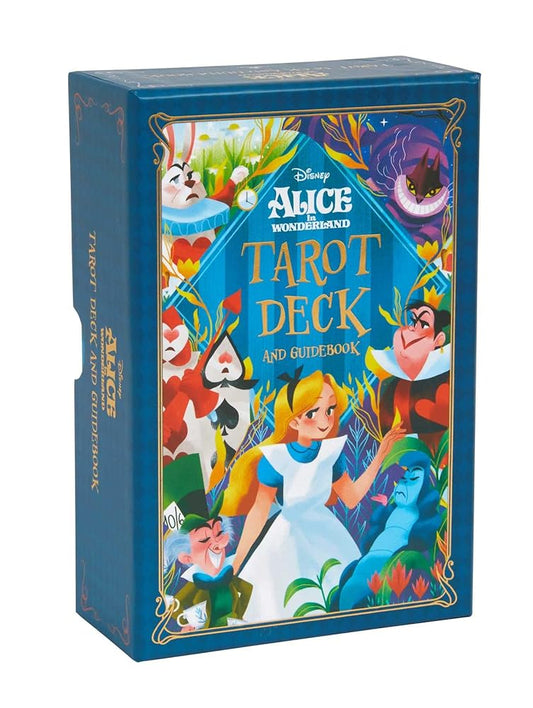 Alice in Wonderland Tarot Deck and Guidebook (Disney) cover image