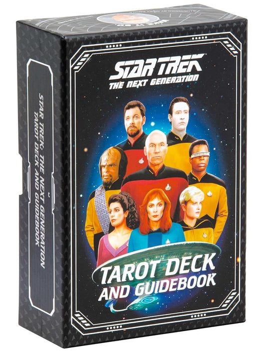 Star Trek: The Next Generation Tarot Deck and Guidebook cover image