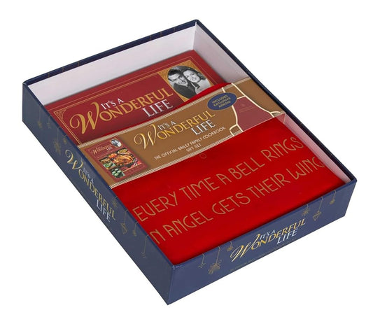It's a Wonderful Life: The Official Bailey Family Cookbook: Gift Set (Holiday Cookbook, Christmas Recipes, Holiday Gifts, Classic Christmas Movies) cover image