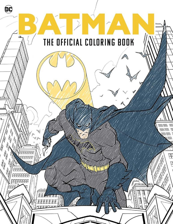 Batman: The Official Coloring Book cover image