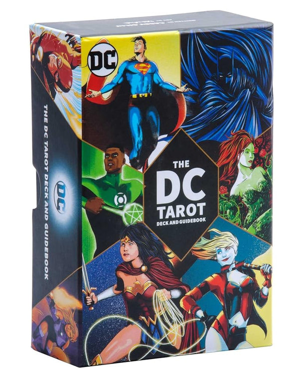The DC Tarot Deck and Guidebook cover image