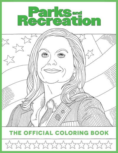 Parks and Recreation: The Official Coloring Book: (Coloring Books for Adults, Official Parks and Rec Merchandise) cover image