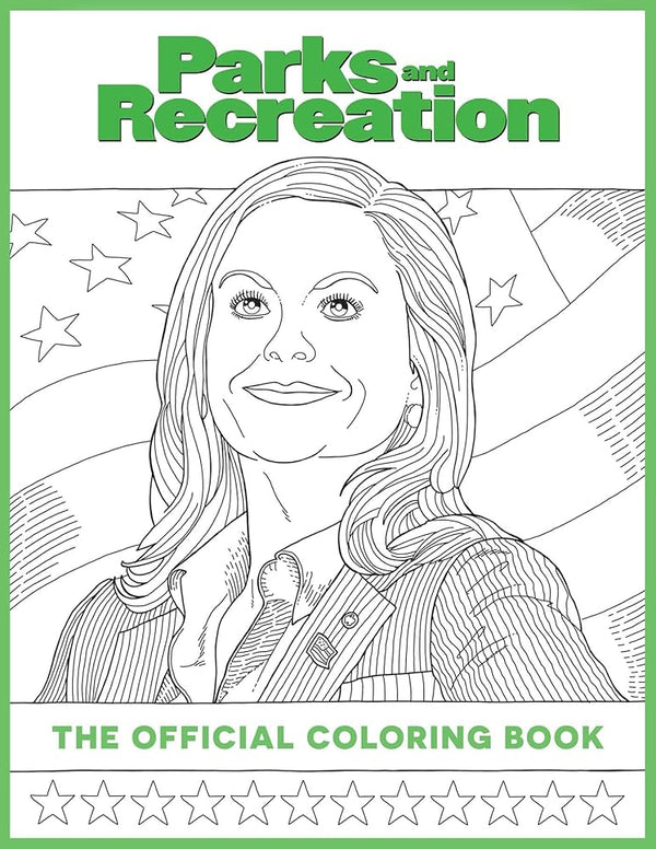 Parks and Recreation: The Official Coloring Book: (Coloring Books for Adults, Official Parks and Rec Merchandise) cover image