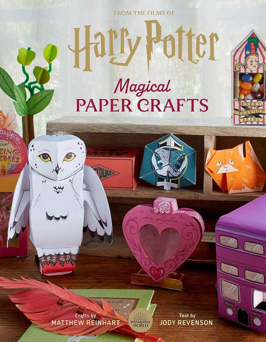Harry Potter: Magical Paper Crafts: 24 Official Creations Inspired by the Wizarding World cover image