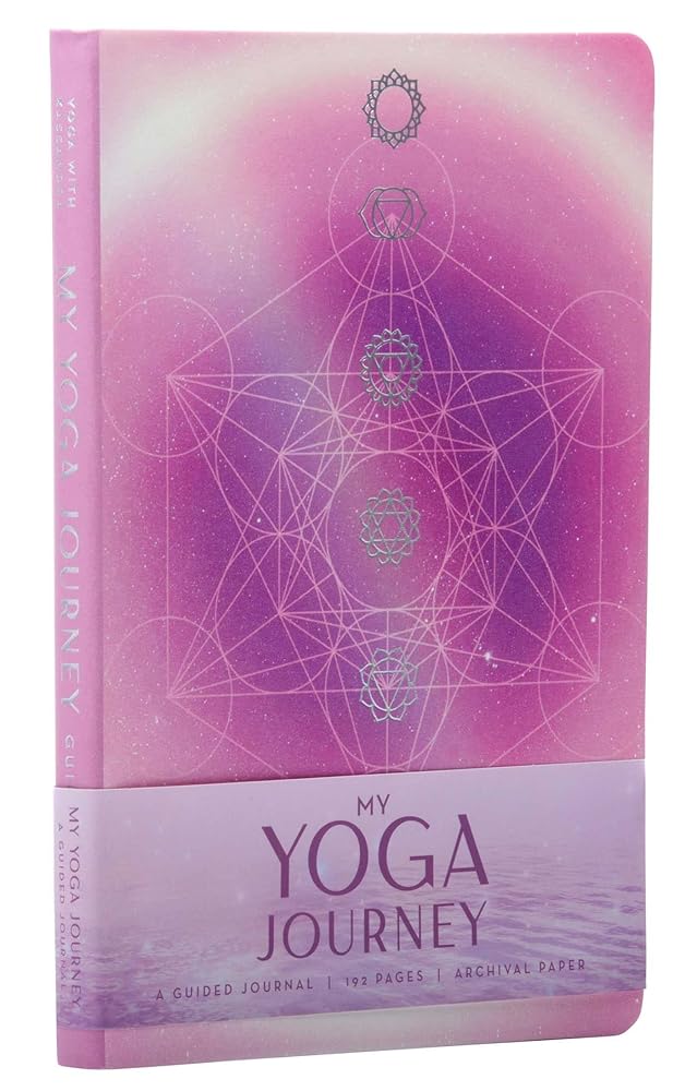 My Yoga Journey (Yoga with Kassandra, Yoga Journal): A Guided Journal cover image