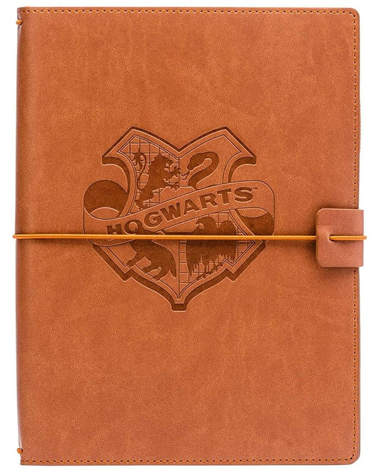 Harry Potter: Welcome To Hogwarts Traveler's Notebook Set: (Refillable Notebook) cover image