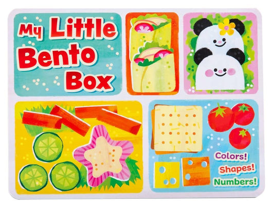 My Little Bento Box: Colors, Shapes, Numbers: (Counting Books for Kids, Colors Books for Kids, Educational Board Books, Pop Culture Books for Kids) cover image