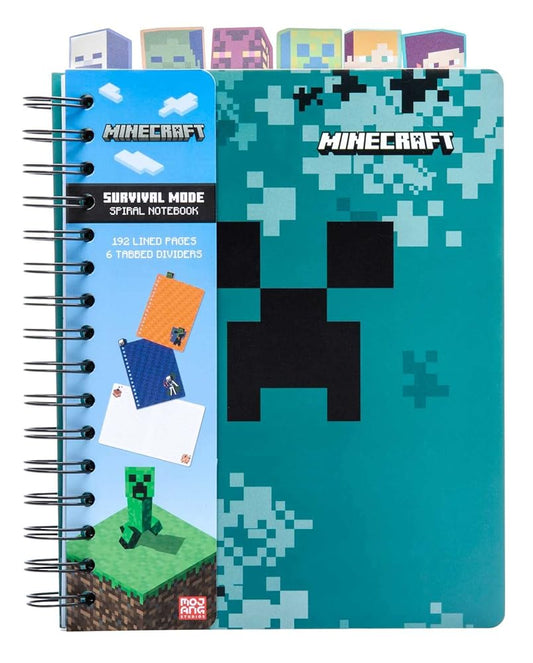 Minecraft: Survival Mode Spiral Notebook (Gaming) cover image