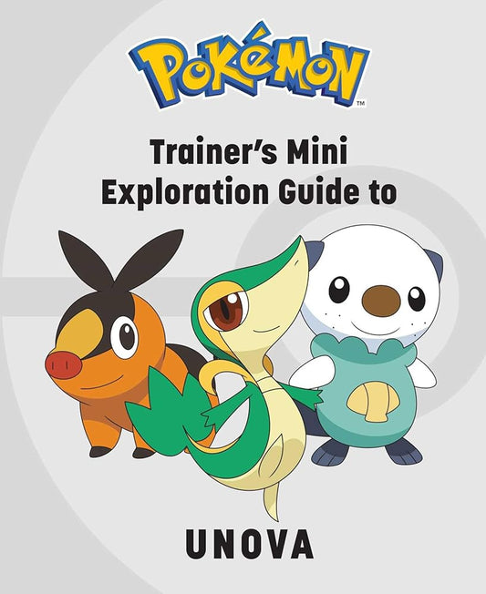 Pokémon: Trainer's Mini Exploration Guide to Unova (Mini Book) cover image