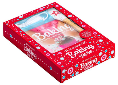 American Girl Baking Gift Set: Recipes for Cookies, Cupcakes & More (Kid's Cookbook, American Girl Doll) cover image