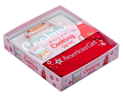 American Girl Cooking Gift Set: Recipes for Delicious Snacks, Meals & More (Kid's Cookbook, American Girl Doll) cover image