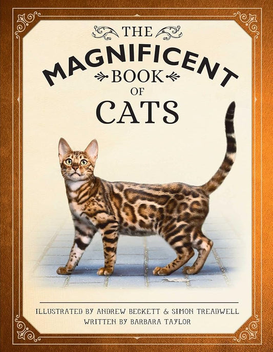 The Magnificent Book of Cats: (Kids Books About Cats, Middle Grade Cat Books, Books About Animals) cover image
