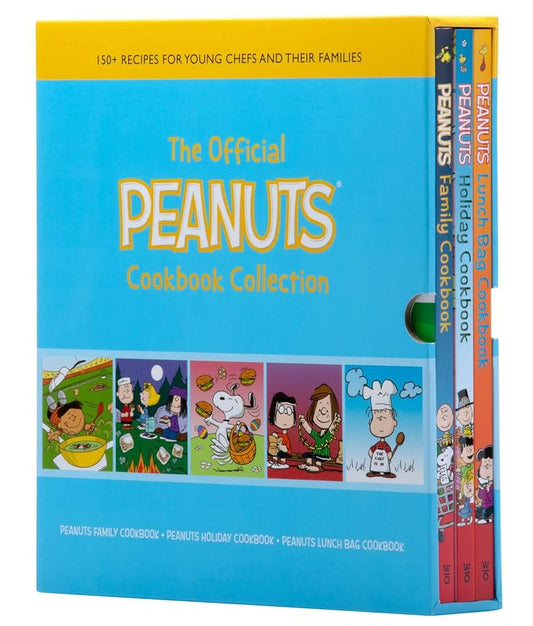 The Official Peanuts Cookbook Collection: 150+ Recipes for Young Chefs and Their Families cover image