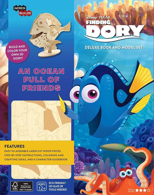 IncrediBuilds: Finding Dory Deluxe Book and Model Set cover image