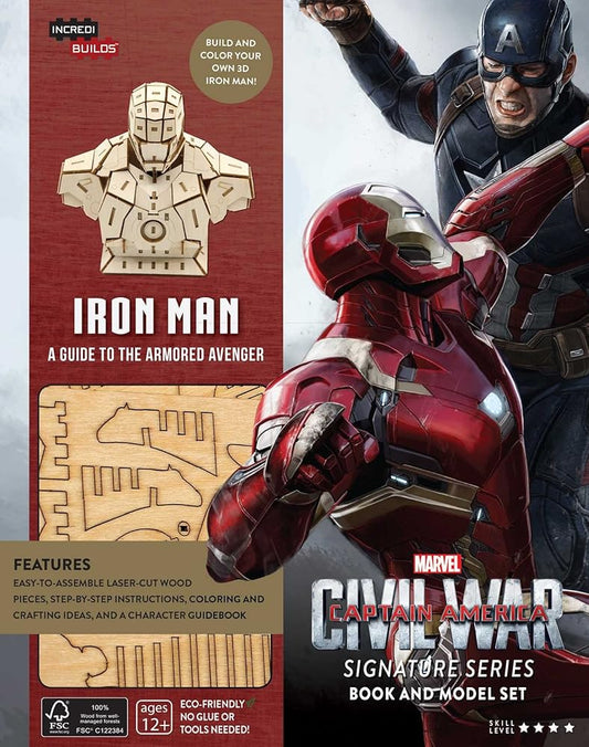 IncrediBuilds: Marvel's Captain America: Civil War: Iron Man Signature Series Book and Model Set cover image