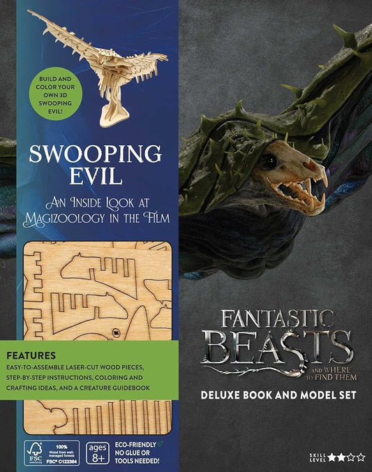 IncrediBuilds: Fantastic Beasts and Where to Find Them: Swooping Evil Deluxe Book and Model Set cover image