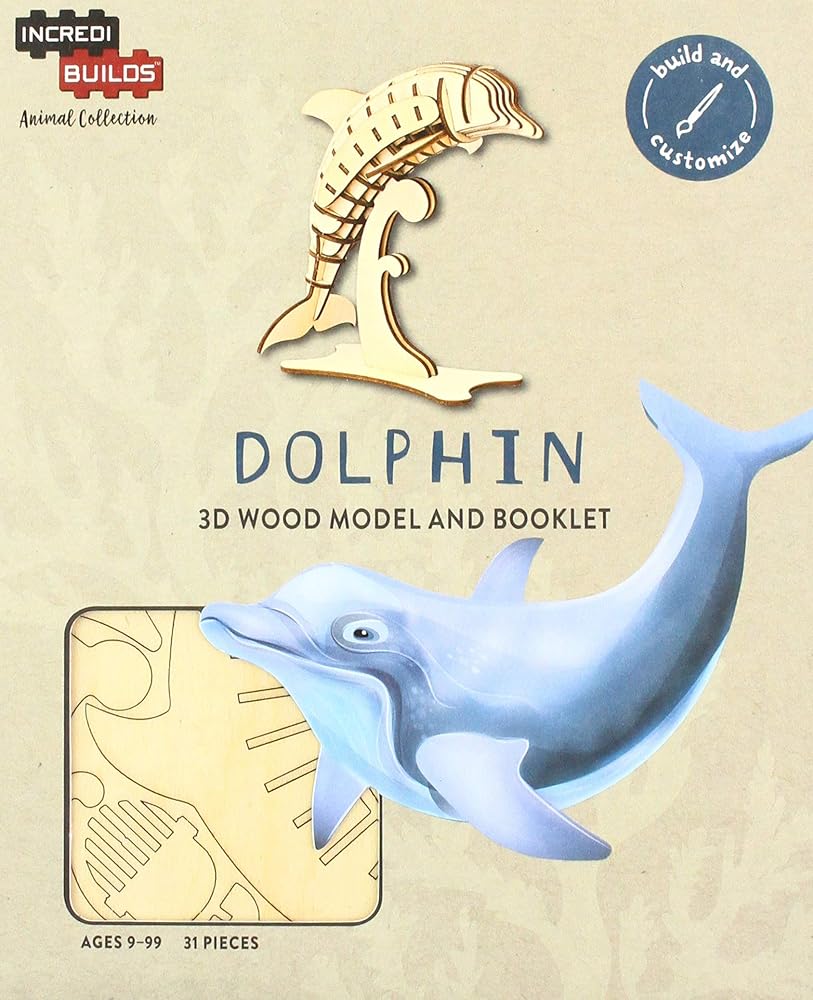 IncrediBuilds Animal Collection: Dolphin cover image