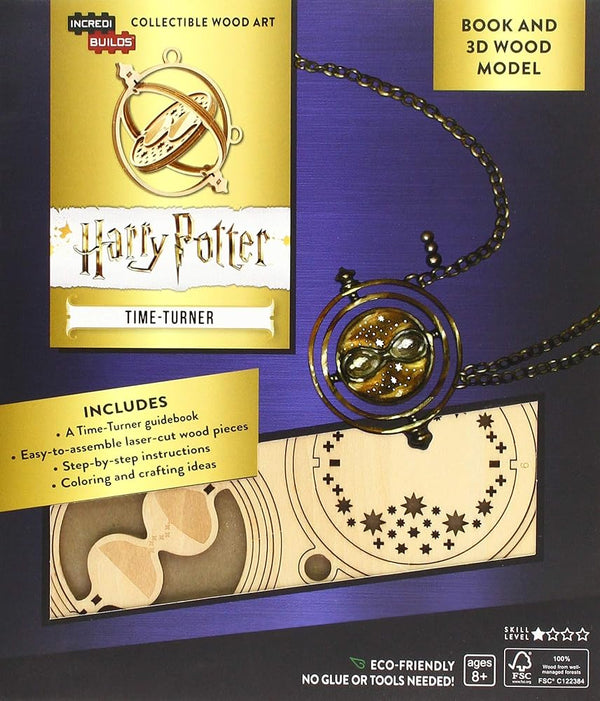 IncrediBuilds: Harry Potter: Time-Turner Book and 3D Wood Model cover image