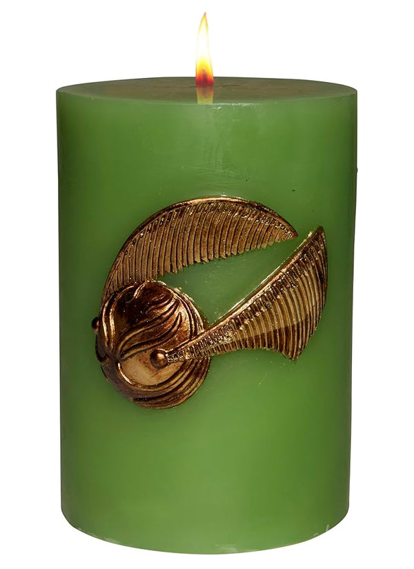 Harry Potter Golden Snitch Sculpted Insignia Candle cover image