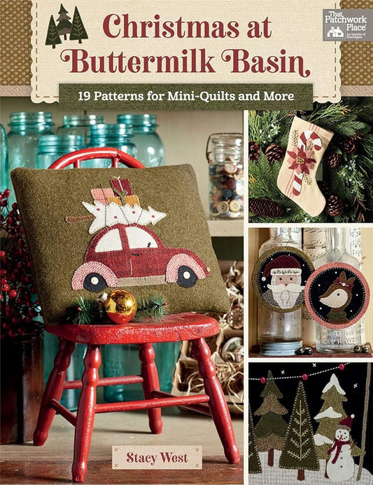 Christmas at Buttermilk Basin: 19 Patterns for Mini-Quilts and More cover image