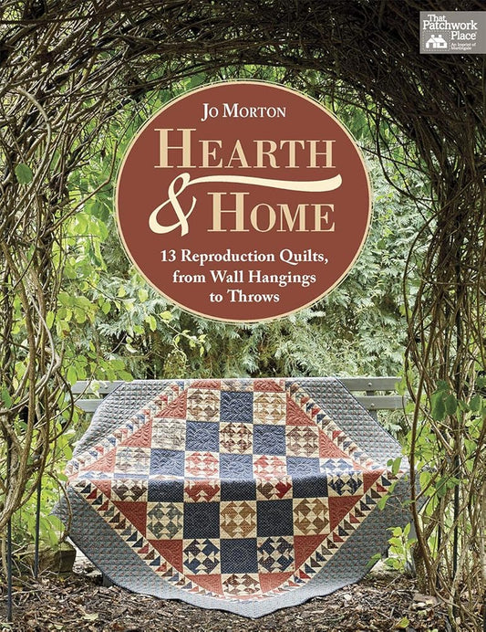 Hearth & Home: 13 Reproduction Quilts, from Wall Hangings to Throws cover image