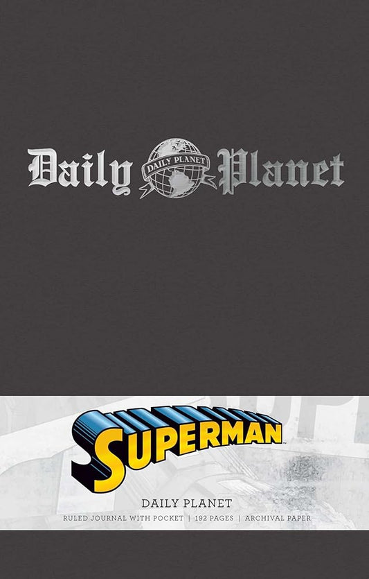 Superman: Daily Planet Hardcover Ruled Journal (Comics) cover image