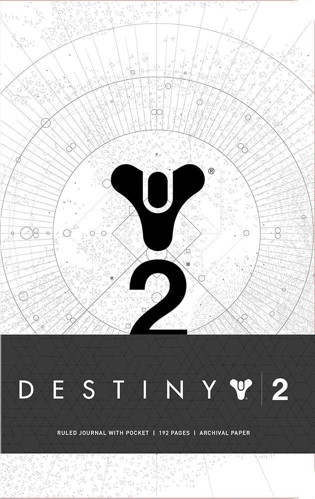 Destiny 2 Hardcover Ruled Journal (Gaming) cover image