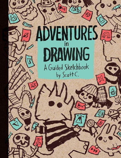 Adventures in Drawing: A Guided Sketchbook cover image