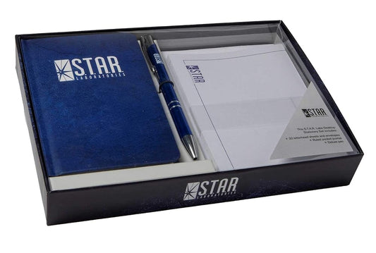 DC Comics: S.T.A.R. Labs Desktop Stationery Set (With Pen) cover image