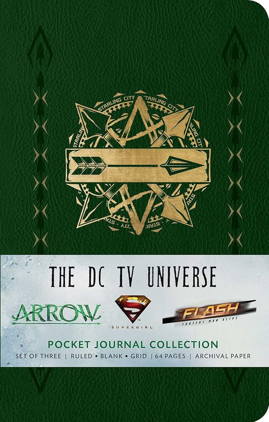 The DC TV Universe: Pocket Notebook Collection (Set of 3) (Comics) cover image