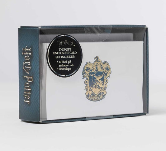 Harry Potter: Ravenclaw Foil Gift Enclosure Cards (Set of 10) cover image