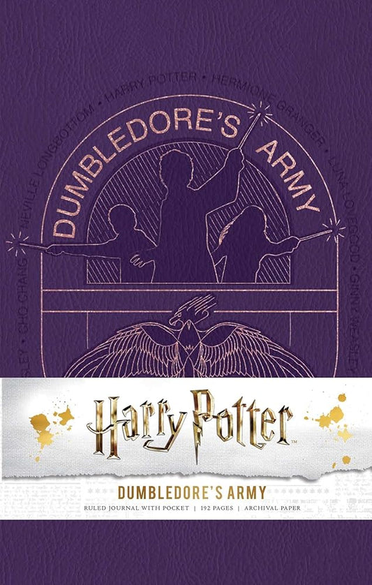 Harry Potter: Dumbledore's Army Hardcover Ruled Journal cover image