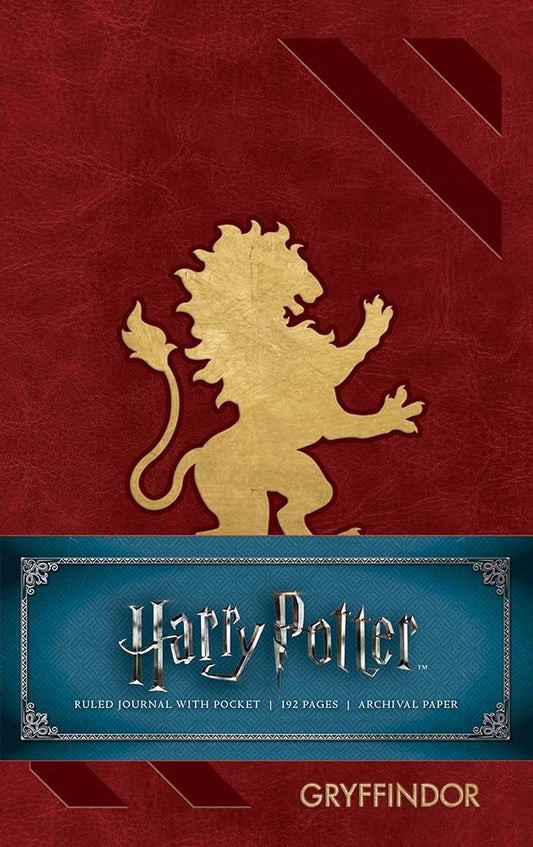 Harry Potter: Gryffindor Ruled Pocket Journal cover image